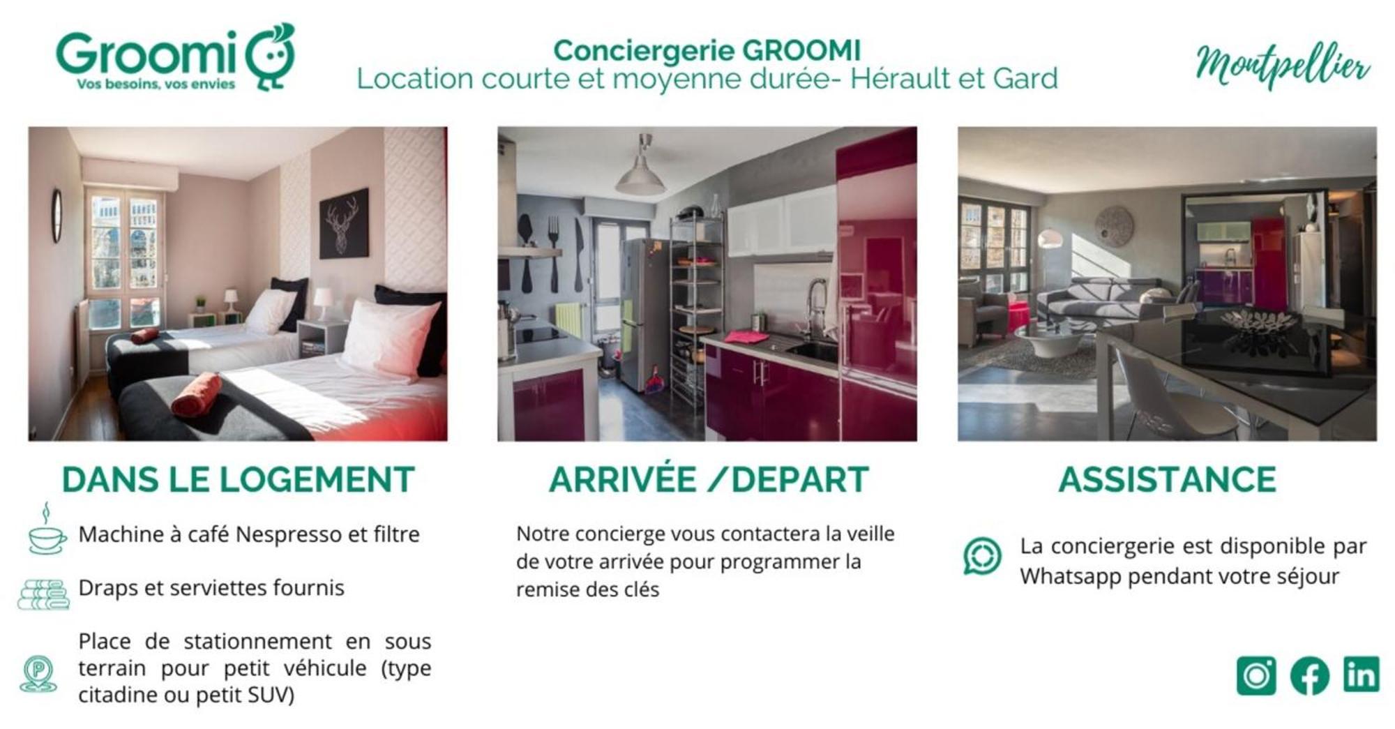 L' Antigone - Air Conditioning Wifi And Parking! Montpellier Exterior photo